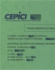 Fiche d'identification de l'investisseur